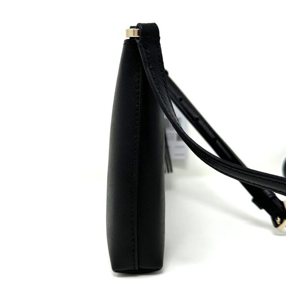 Kate Spade Sadie Crossbody Purse Black Leather KE594 - Picture 3 of 7